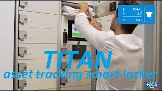 Dispenser for Uniforms, Scrubs, with RFID tracking system for Hospitals, Factories - Model G53