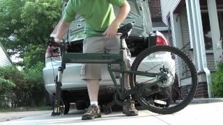 Montague Paratrooper fold and transport in a car.