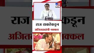 पहाटेच्या शपथविधीवरुन Raj Thackeray यांनी Ajit Pawar यांना काढले चिमटे | MNS | NCP | Sharad Pawar