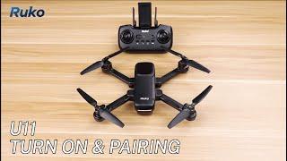 Ruko U11 Drone - Turn on & Pairing