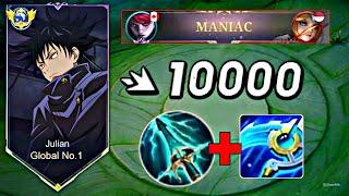 WHEN GLOBAL JULIAN USE HACK TRUE DAMAGE BUILD - TOP 1 GLOBAL JULIAN