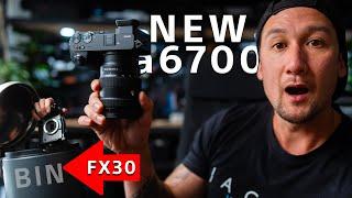 Sony A6700 vs Sony FX30- I CHOSE THIS ONE...