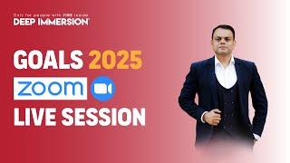 Goals 2025 Annual Goal Setting | Zoom Live Session | Dr Abdussalam Omar