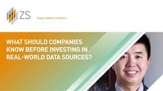 What should companies know before investing in real-world data sources?