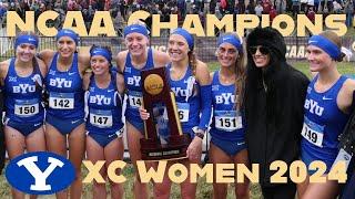 2024 BYU XC Women National Champions