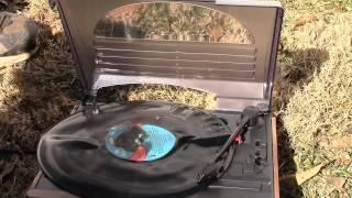 Torching A Vinyl Record (During Playback)