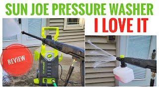 I LOVE Sun Joe Pressure Washer SPX2598   REVIEW & How Well Does It Clean