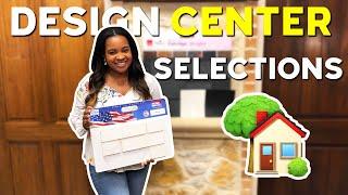 BUILDING OUR DREAM HOME | DESIGN CENTER SELECTIONS | NEWTON FAMILY VLOG