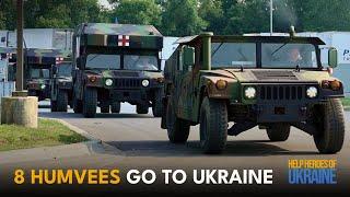 8 HUMVEES GO TO UKRAINE | Help Heroes Of Ukraine | #forukraine #charitywork #supportukraine