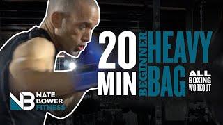 Ultimate 20 Minute Beginner Boxing Workout | Punching Bag Workout