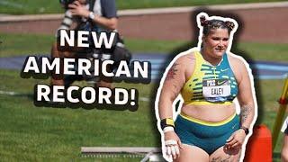 Chase Ealey Sets New American Record In Shot Put At Prefontaine Classic 2023