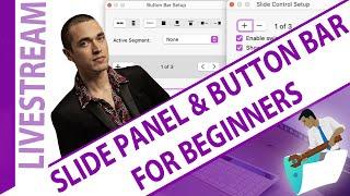 Slide Panel & Button Bar in Claris FileMaker for Beginners