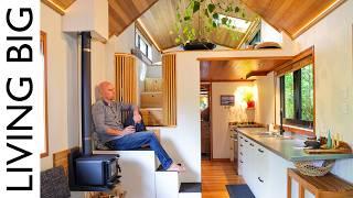 Ex Airline Pilot Takes Tiny House Design To New Heights!