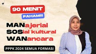 90 menit bahas soal super hots PPPK 2024 | Manajerial, Sosial Kultural, dan Wawancara