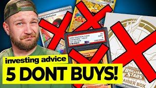 STOP making these 5 Pokemon investing mistakes!