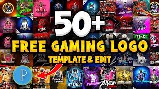  50+ Free Gaming logo Edit | Plp File | No password | High Quality logo