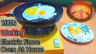 How To Make A Electric Stove At  Home.  #short