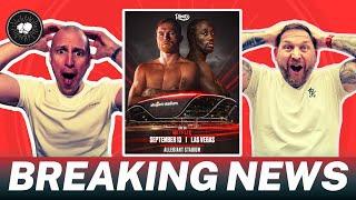 BREAKING BOXING NEWS: Canelo v Crawford in the Allegiant stadium confirmed. REACTION