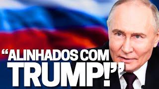 Putin: “estamos alinhados com Trump”! EUA: “Europa que deve cuidar da Ucrânia”!