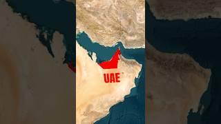 UAE is Seven Countries in One  #shorts #uae #geography #countries