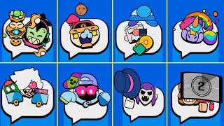 ALL SPECIAL PINS IN BRAWL STARS