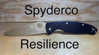 [13] Spyderco Resilience Review