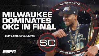 NBA Cup Final Reaction with Tim Legler: Milwaukee used their size to outman OKC! | SportsCenter