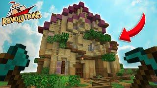 AN AMAZING STARTER BASE! - Minecraft Revolutions SMP [01]