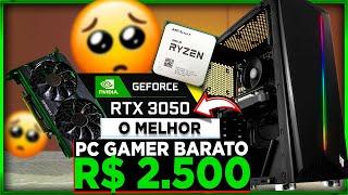 Aceitamos o Desafio! Montamos um PC GAMER com 2.500 Reais em 2024