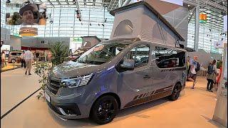 Bürstner Playa C 500 limited RV Camper Van Burstner by Hymer Renault walkaround + interior V1451