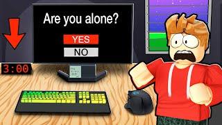 ROBLOX CHOP AND FROSTY PLAY DONT ANSWER THE SURVEY AT 3 AM