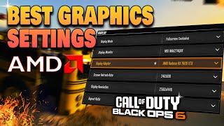 Best AMD Radeon Graphic Settings For Black Ops 6 MAX FPS & VISABILITY