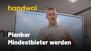 Planbar Mindestbieter werden durch Leistungsverzeichnis-Analyse mit handwai.com in VOB Projekten