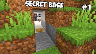 How to make a SECRET DOOR for MINECRAFT JAVA and BEDROCK | HIDDEN BASE | SECRET ENTRANCE