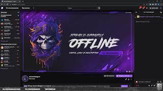 Как оформить твич канал | Как оформить стрим на твиче | Красивое оформление для стримера  на Twitch
