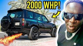 SLAMMING GEARS IN MY 2000 HP NISSAN PATROL WITH A SEQUENTIAL GEARBOX!