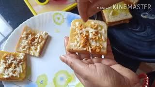 How to make garlic cheese bread in Assamese/Nilu vlogs