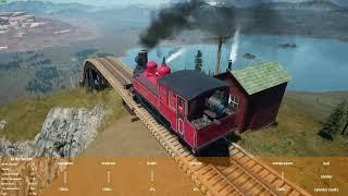 RAILROADS Online Fun Ruby Basin Doing 116mph Down Hill 1440p