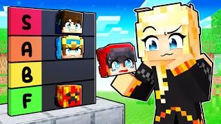 Minecraft But I Rate My YouTubers