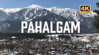 Pahalgam, Kashmir in winter 4K