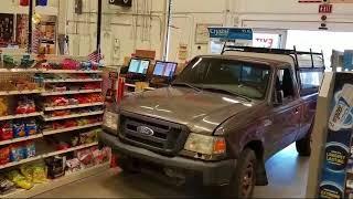 Man intentionally drives truck into Home Depot