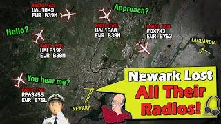 CHAOS OVER NEW YORK | All Frequencies FAILED in Newark's Airspace!