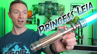 Most Realistic Princess Leia Neopixel Lightsaber! (CCSabers)