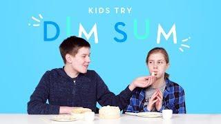 Kids Try Dim Sum | Kids Try | HiHo Kids