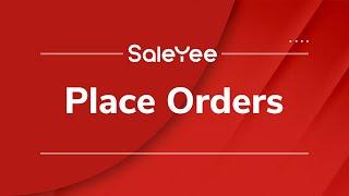 3. 4 Ways to Place Orders on SaleYee.com #Dropshipping