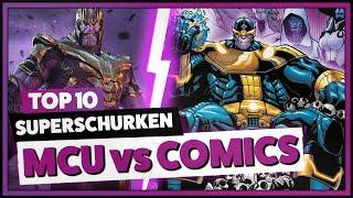 Diese 10 MCU SCHURKEN sind in den Comics cooler! ABGEFAKTET