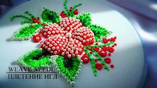 Hand Embroidery: BEADWORK  #malina_gm / trailer