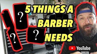 5 THINGS EVERY BARBER SHOULD TRY | YOUTUBE BARBER ACADEMY