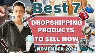 Best 7 Dropshipping Products to Sell Now | November 2024