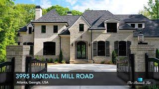 Buckhead Luxury Home | 3995 Randall Mill Rd, Atlanta, GA, USA  | Luxury Real Estate